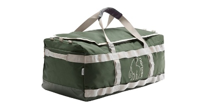 防潑水多功能2合1行李袋 70 L (紅/綠)