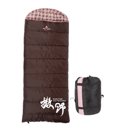 標準睡袋(0°F)-粉紅右開