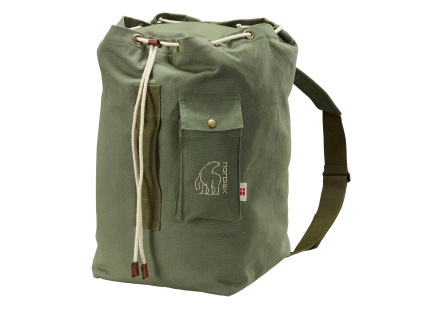 經典行李箱背包40L-軍綠