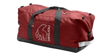 多功能耐用行李袋 65L - 紅