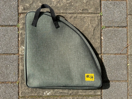 IGT轉角桌板置物袋(雙層)-橄欖綠 2021