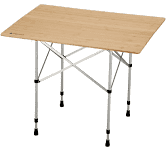 鋁管竹折桌 -長方桌
